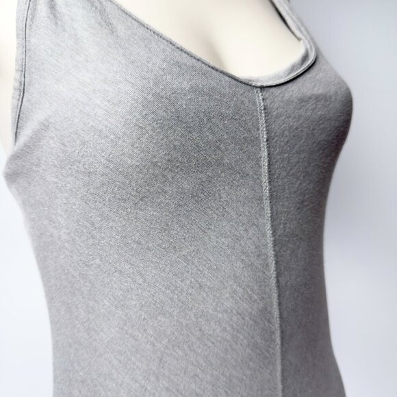 PATAGONIA Kamala Gray Cross-Back Maxi Summer Minimalist Gorpcore Dress sz S - Picture 12 of 14